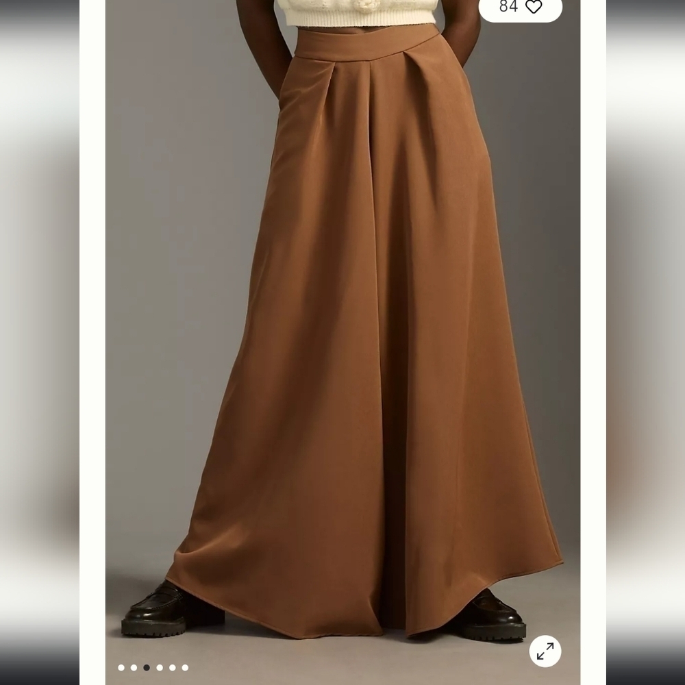 Amazing Brown Palazzo Pants from Anthropologie - Picture 3 of 13